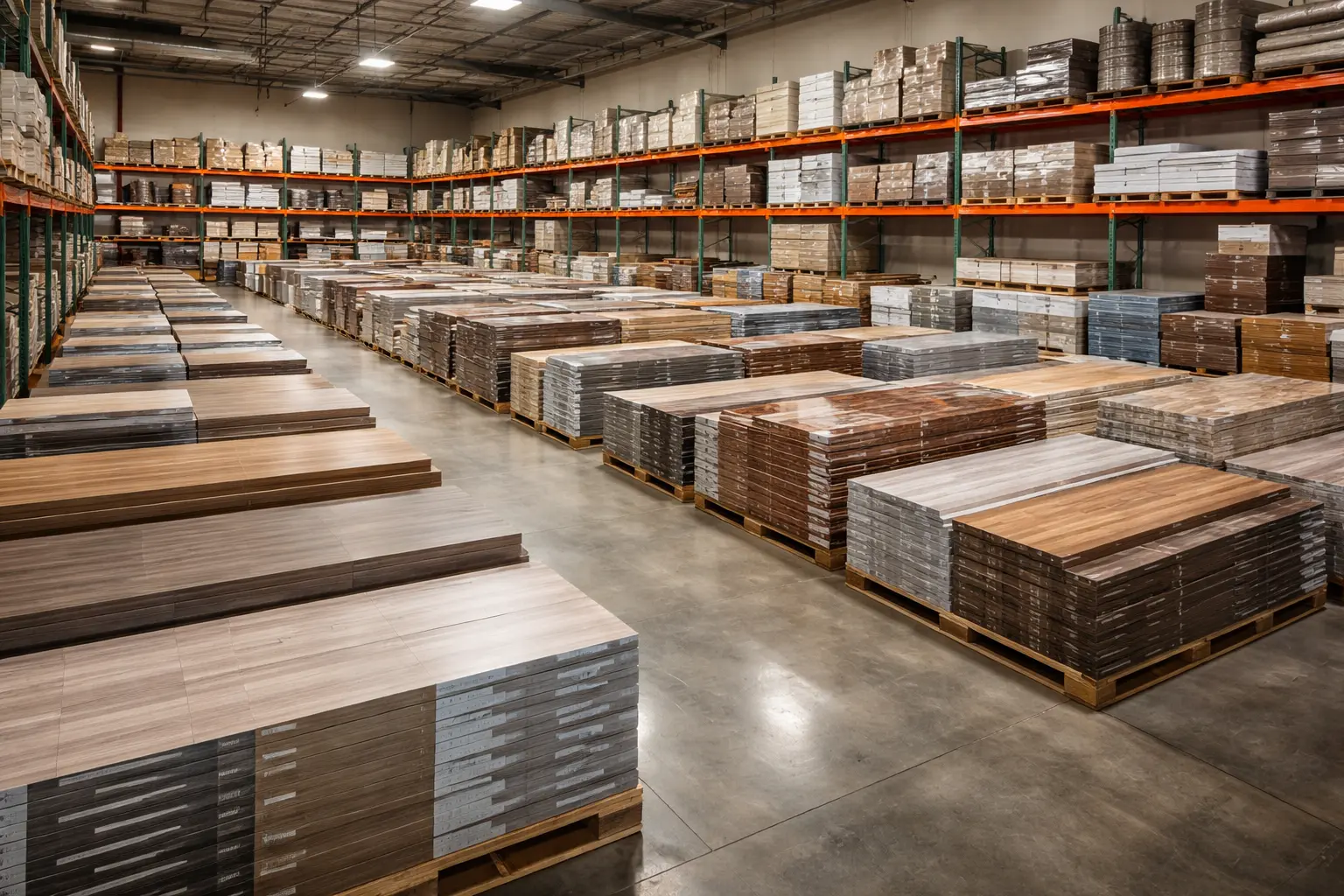 Luxury Hardwood Flooring Interior